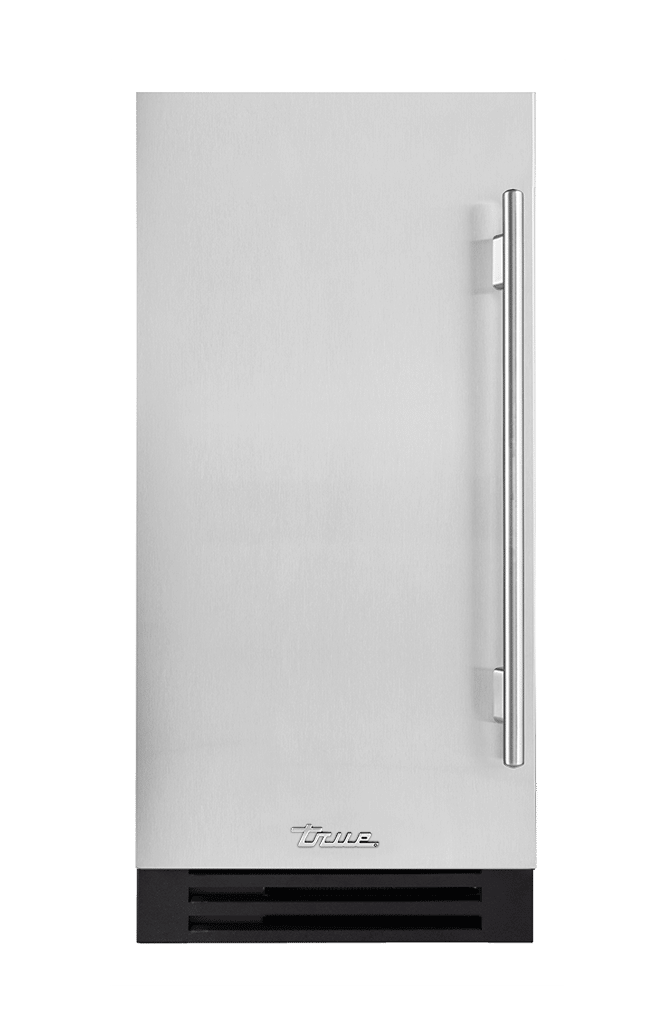 True Residential TUIADA15LSAS 15 Inch Solid Stainless Door Left Hinge Ada Height Clear Ice Machine