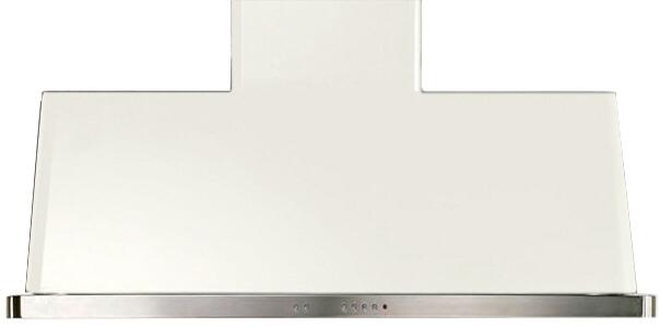 Ilve UAM120WH Majestic 48 Inch White Wall Mount Range Hood