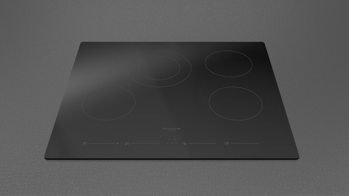 Fulgor Milano F7RT24B1 24" Vetroceramic Cooktop