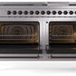 Ilve UP60FNMPSSB Nostalgie Ii 60 Inch Dual Fuel Natural Gas Freestanding Range In Stainless Steel With Bronze Trim