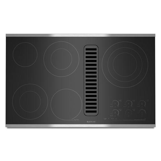 Jennair JED4536WS Jenn-Air® Electric Radiant Downdraft Cooktop With Electronic Touch Control, 36