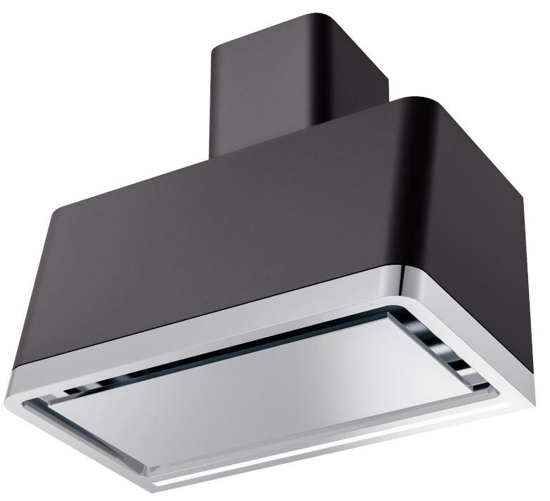 Ilve UAPM90MK Panoramagic 36 Inch Black Wall Mount Range Hood