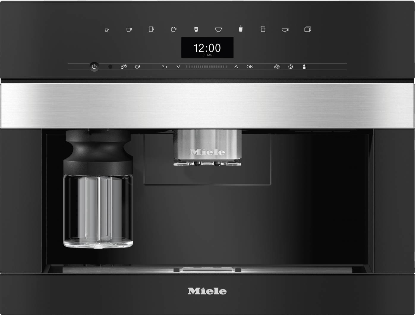 Miele CVA7440CTS Cva 7440 - Built-In Coffee Machine In A Perfectly Combinable Design With Patented Cupsensor For Perfect Coffee.