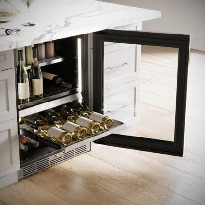 Silhouette SPRWBC052D3SSP Silhouette Pro Gen 3 - 24" Built-In Wine And Beverage Center Panel-Ready