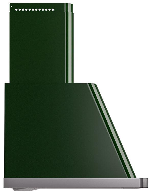 Ilve UAM120EG Majestic 48 Inch Emerald Green Wall Mount Range Hood