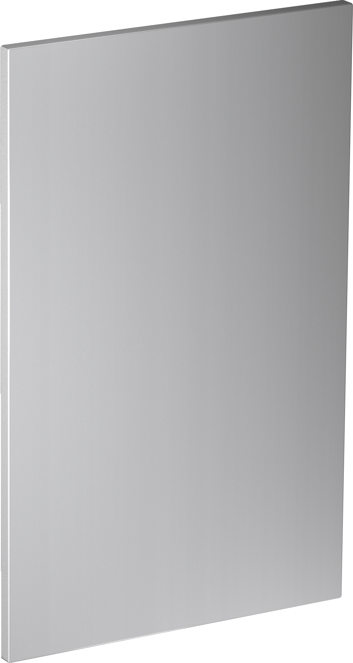 Miele GFVI453727CLEANTOUCHSTEEL Int. Front Panel: W X H, 18 X 28 In - Clean Touch Steel™ W/O Handle & Bore Holes For Fully Integrated Dishwashers