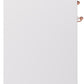 Ilve UPI304NMPWHP Nostalgie Ii 30 Inch Electric Freestanding Range In White With Copper Trim