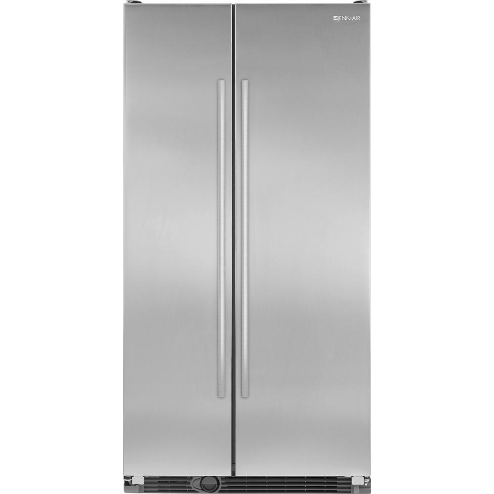 Jennair JCB2585WES 72"(H) Cabinet Depth Side-By-Side Non-Dispensing Refrigerator Refrigeration Jenn-Air