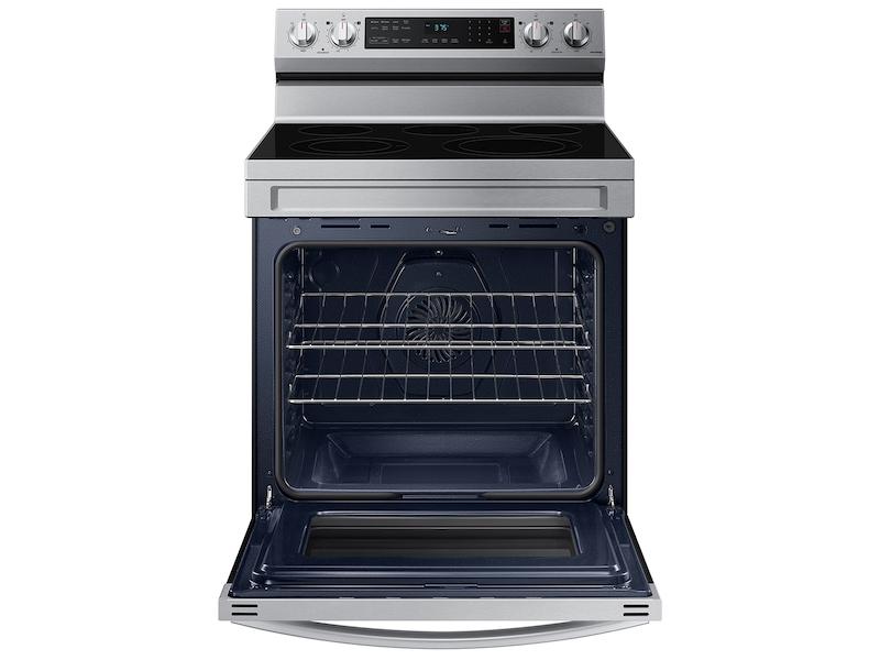 Samsung NE63D6511SR 6.3 Cu. Ft. Smart Freestanding Energy Star® Certified Electric Range With Air Fry In Stainless Steel