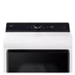 Lg DLE8400WE 7.3 Cu. Ft. Ultra Large Capacity Rear Control Electric Dryer With Lg Easyload™ Door And Ai Sensing