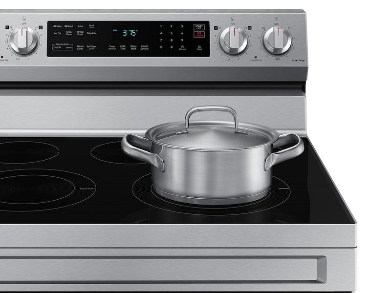 Samsung NE63D6511SR 6.3 Cu. Ft. Smart Freestanding Energy Star® Certified Electric Range With Air Fry In Stainless Steel