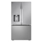 Lg LRRXC2606S 26 Cu. Ft. Counter-Depth Max™, French Door Refrigerator, With Craft Ice™