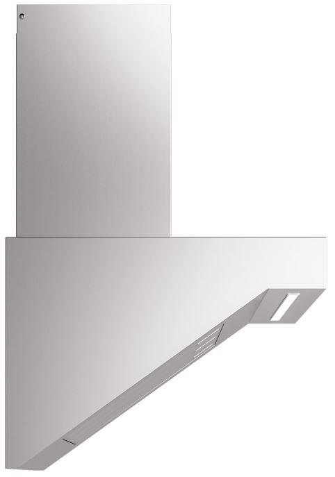 Ilve UAGQ48SS Professional Plus 48 Inch Stainless Steel Wall Mount Range Hood