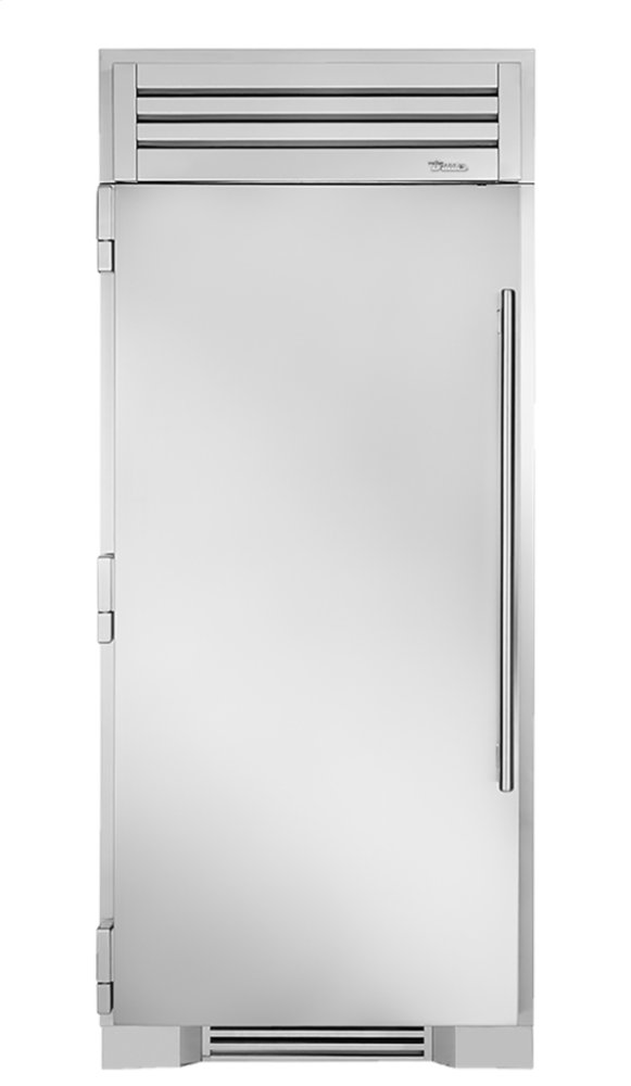 True Residential TR36FRZLSSIMC 36 Inch Solid Stainless Door Left Hinge Freezer Column