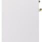 Ilve UPI304NMPWHG Nostalgie Ii 30 Inch Electric Freestanding Range In White With Brass Trim