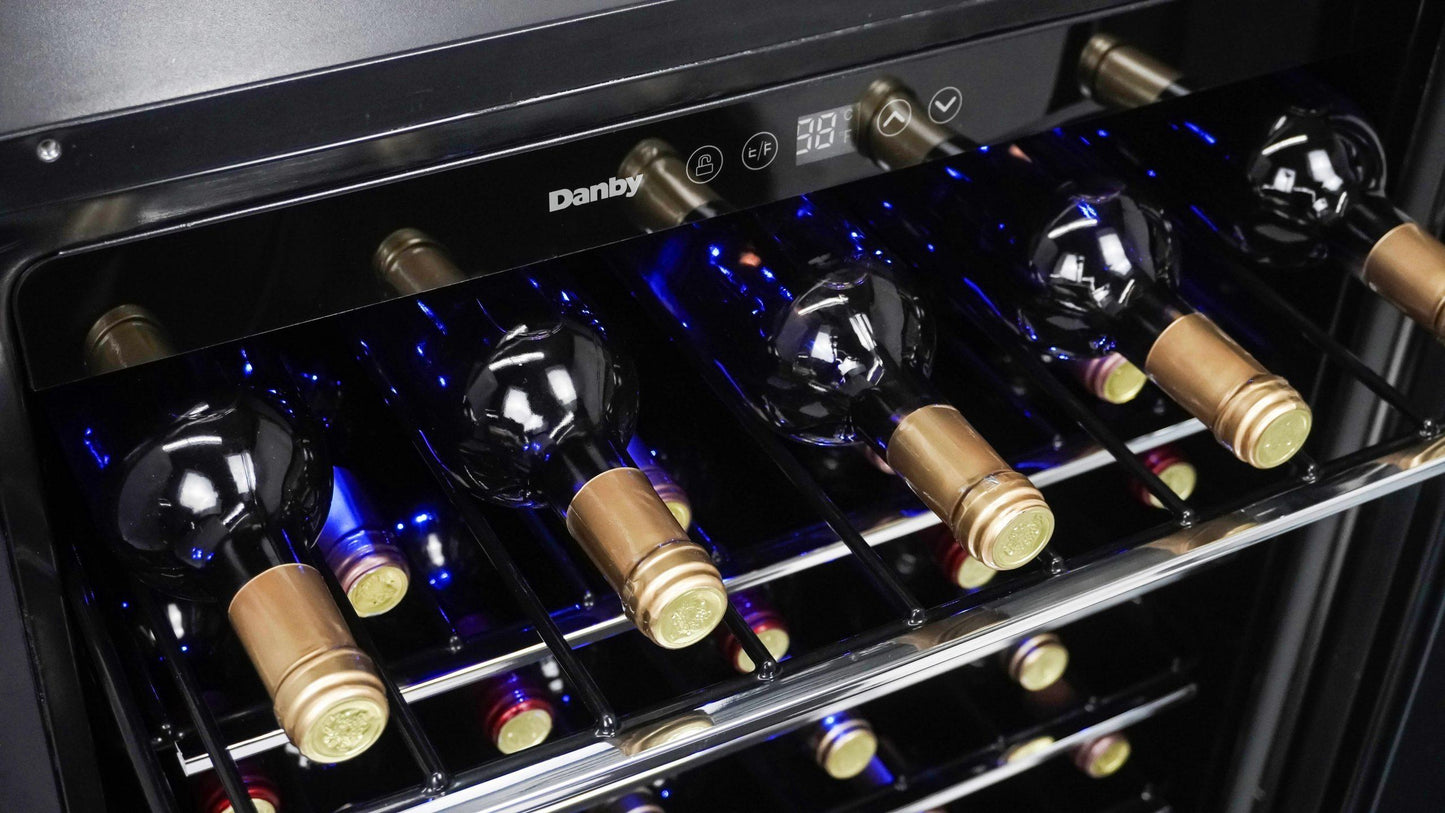 Danby DWC057A1BSS Danby 60 Bottle Built-In Wine Cooler In Stainless Steel