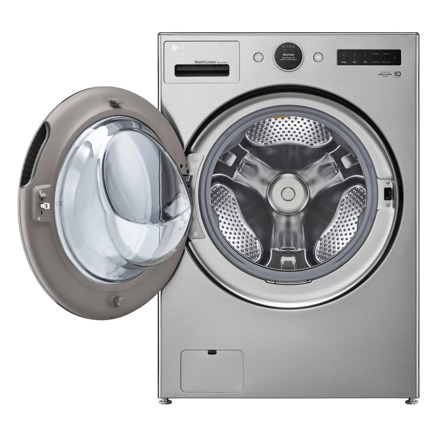 Lg WM6998HVA Ventless Washer/Dryer Combo Lg Washcombo&#8482; All-In-One 5.0 Cu. Ft. Mega Capacity With Inverter Heatpump&#8482; Technology And Direct Drive Motor