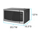 Avanti MT115V0W Avanti Microwave Oven, 1.1 Cu. Ft. Capacity - White / 1.1 Cu. Ft.