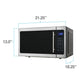 Avanti MT150V0W Avanti 1.5 Cu. Ft. Microwave Oven - White / 1.5 Cu. Ft.