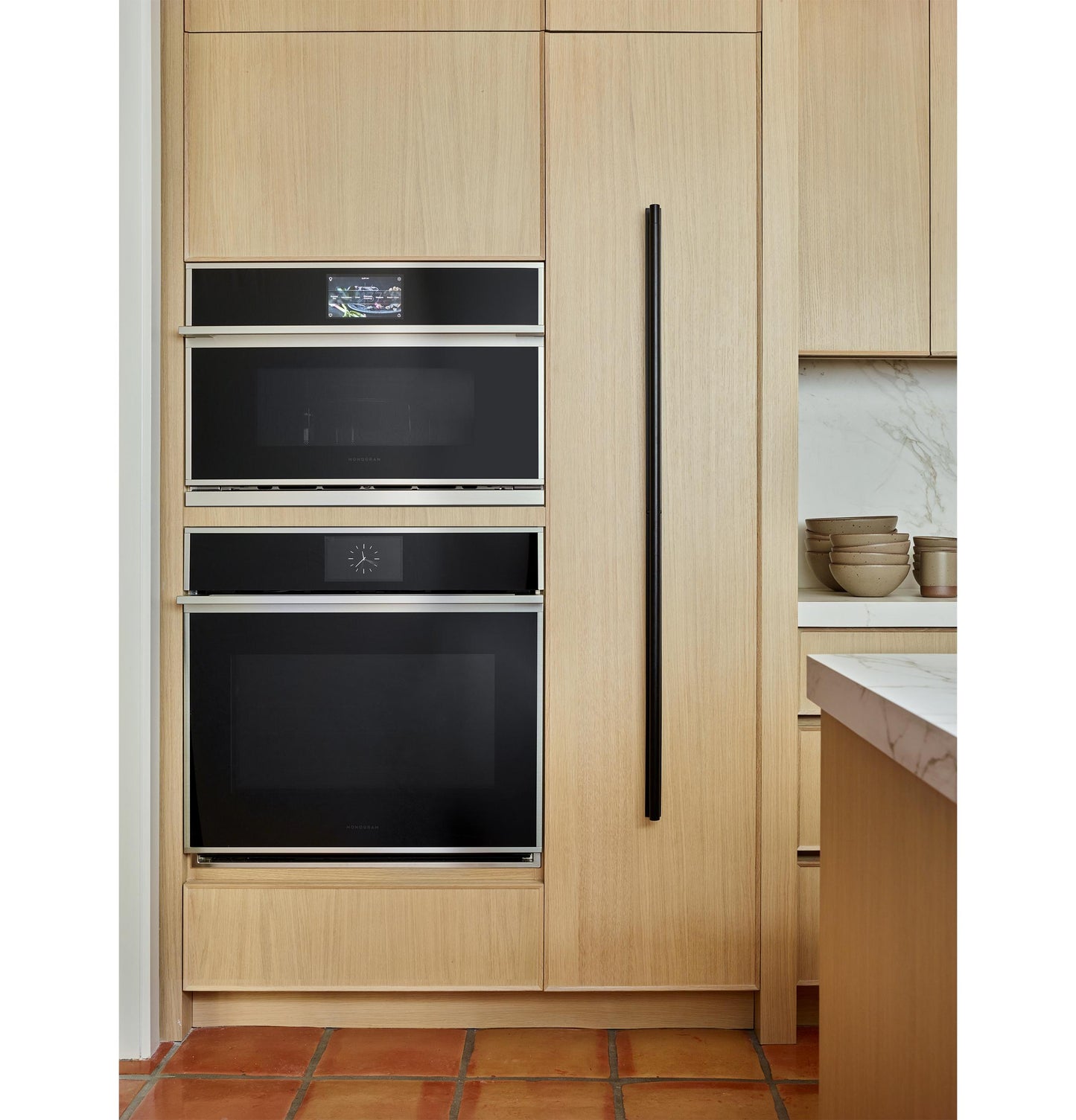 Monogram ZSB9131VSS Monogram 30" Minimalist Five-In-One Wall Oven With 120V Advantium® Technology