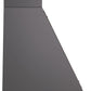 Ilve UANB30MGB Nostalgie 30 Inch Matte Graphite Wall Mount Range Hood