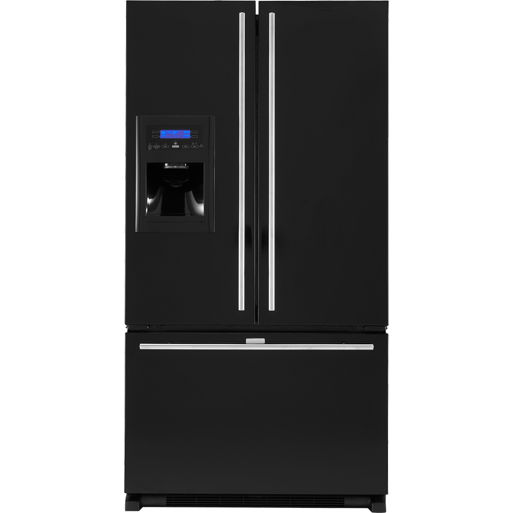 Jennair JF12089AEB Cabinet-Depth French Door Refrigerator With External Dispenser Refrigeration Jenn-Air