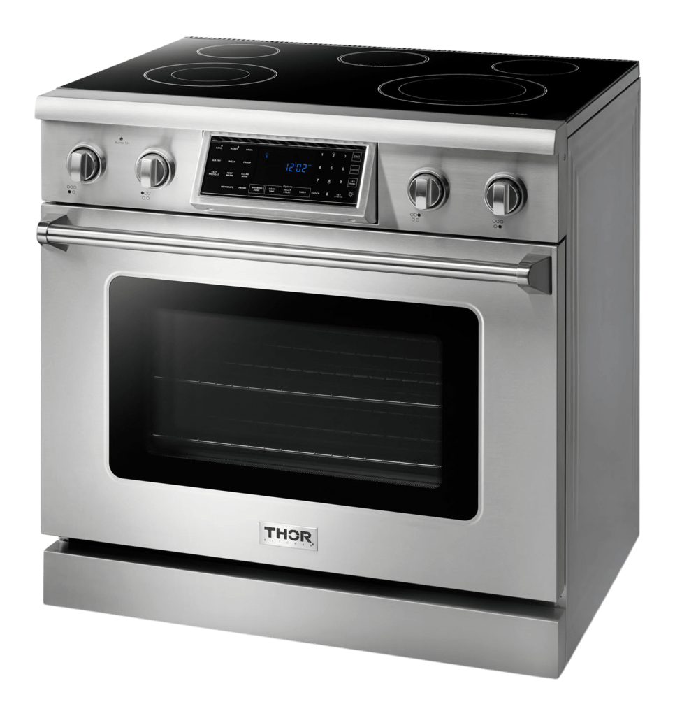Thor Kitchen TRE3601 Thor Kitchen 36-Inch Tilt Panel Professional Electric Range - Tre3601