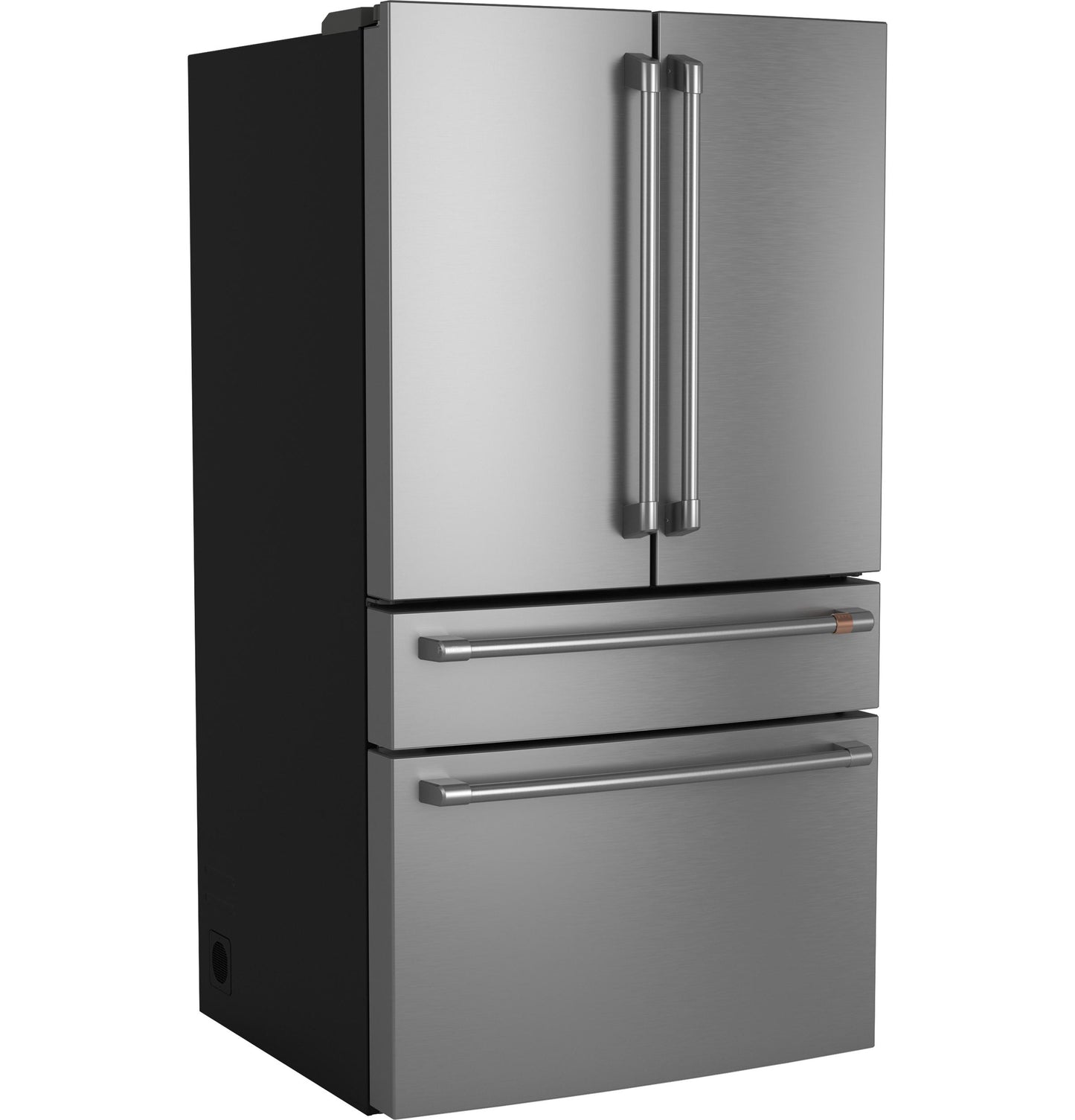 Cafe CJE23DP2WS1 Café&#8482; Energy Star® 23.2 Cu. Ft. Smart Counter-Depth 4-Door French-Door Refrigerator With Dual-Dispense Autofill Pitcher