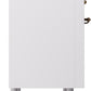 Ilve UP36FNMPWHB Nostalgie Ii 36 Inch Dual Fuel Natural Gas Freestanding Range In White With Bronze Trim