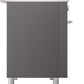 Ilve UP48FWMPMG Professional Plus Ii 48 Inch Dual Fuel Natural Gas Freestanding Range In Matte Graphite With Trim