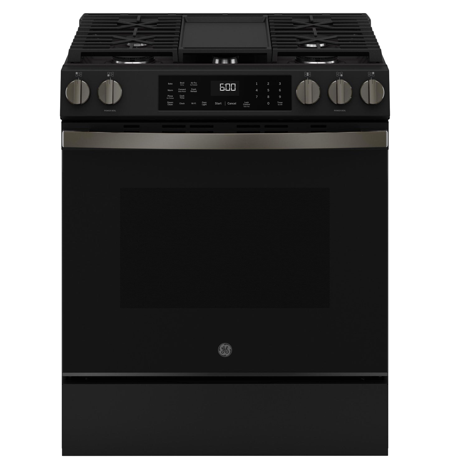 Ge Appliances GGS600AVDS Ge® 30" Slide-In Front-Control Convection Gas Range With No Preheat Air Fry And Easywash&#8482; Oven Tray