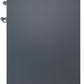 Ilve UPI304NMPBGC Nostalgie Ii 30 Inch Electric Freestanding Range In Blue Grey With Chrome Trim