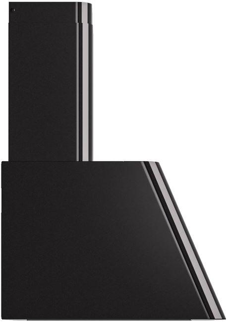 Ilve UAG36BK Nostalgie 36 Inch Glossy Black Wall Mount Range Hood