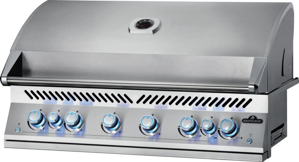 Napoleon Bbq BIG44RBPSS1 Built-In 700 Series 44 With Dual Infrared Rear Burners , Propane, Stainless Steel