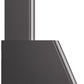 Ilve UAG48MG Nostalgie 48 Inch Matte Graphite Wall Mount Range Hood