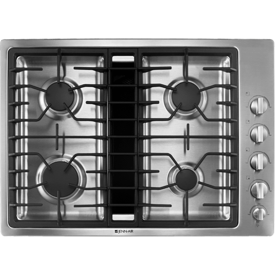 Jennair JGD3430WS Gas Downdraft Cooktop, 30