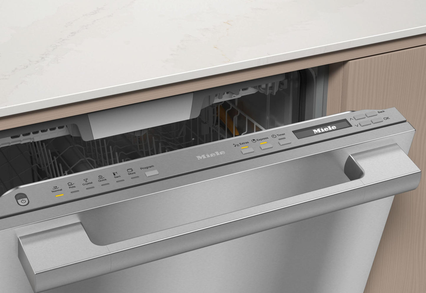 Miele G7266SCVISF STAINLESS STEEL G 7266 Scvi Sf - Fully-Integrated, Full-Size Dishwasher With 3D Multiflex Tray For Maximum Convenience.