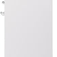 Ilve UP30NMPWHC Nostalgie Ii 30 Inch Dual Fuel Natural Gas Freestanding Range In White With Chrome Trim