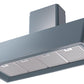 Ilve UAG48BG Nostalgie 48 Inch Blue Grey Wall Mount Range Hood