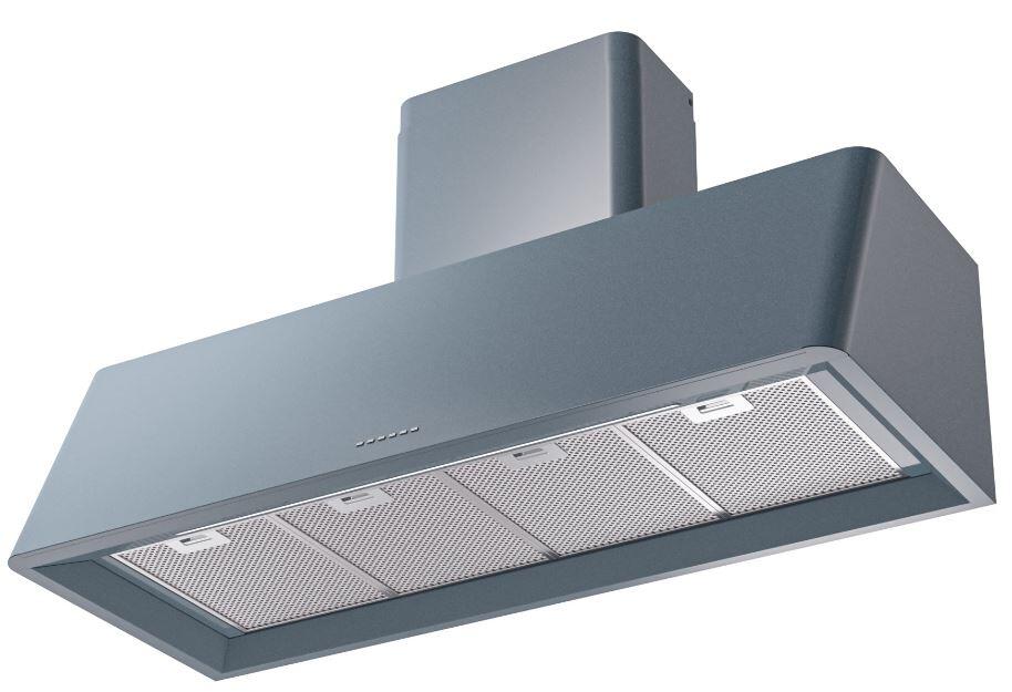 Ilve UAG48BG Nostalgie 48 Inch Blue Grey Wall Mount Range Hood