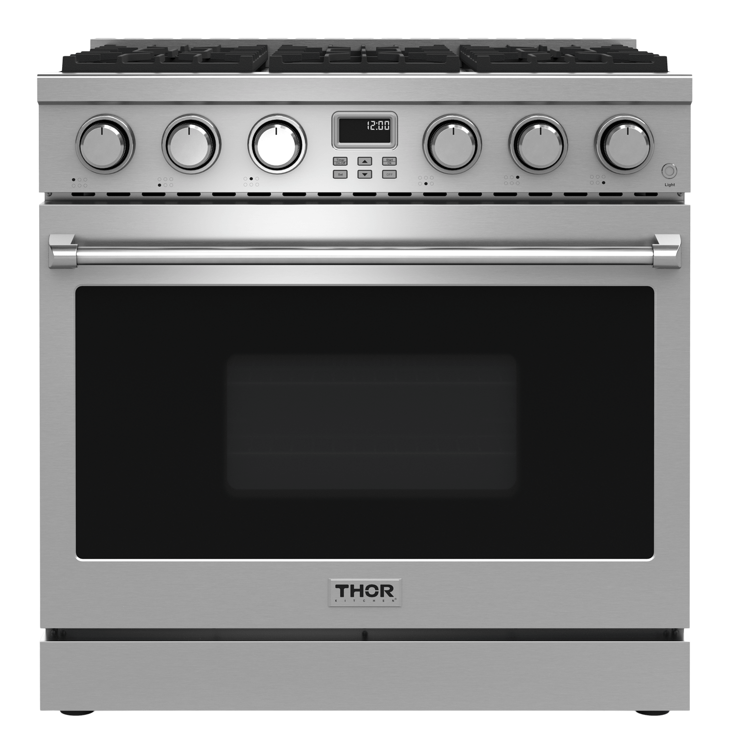 Thor Kitchen ARG36LP Thor Kitchen 36-Inch Contemporary Professional Gas Range - Arg36Lp