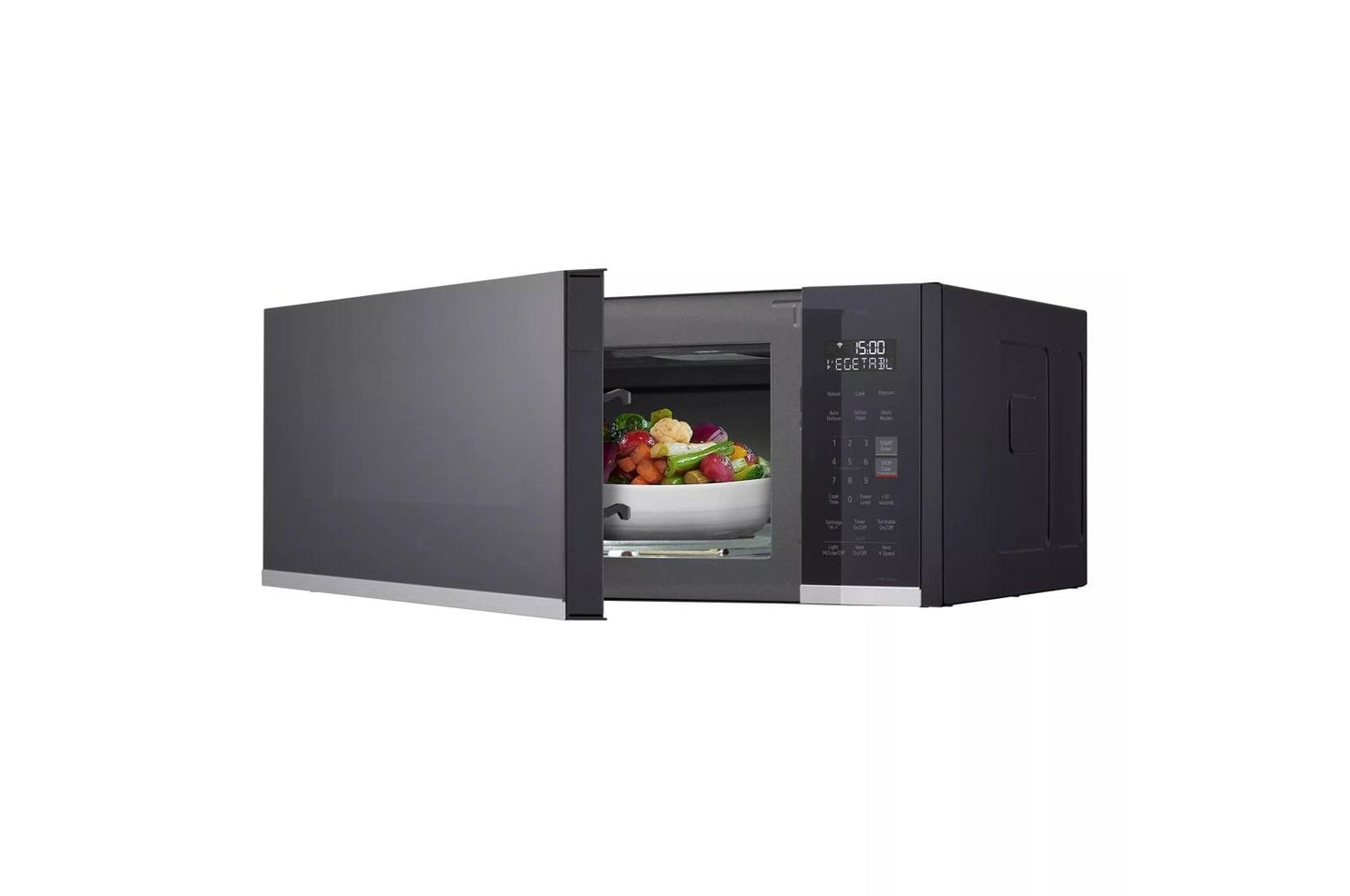 Lg MVEF1323F 1.3 Cu. Ft. Smart Low Profile Over-The-Range Microwave Oven