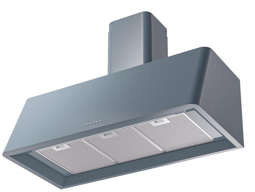 Ilve UAG40BG Nostalgie 40 Inch Blue Grey Wall Mount Range Hood