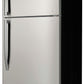 Danby DFF180E2SSDB Danby 18.1 Cu. Ft. Apartment Size Fridge Top Mount In Stainless Steel