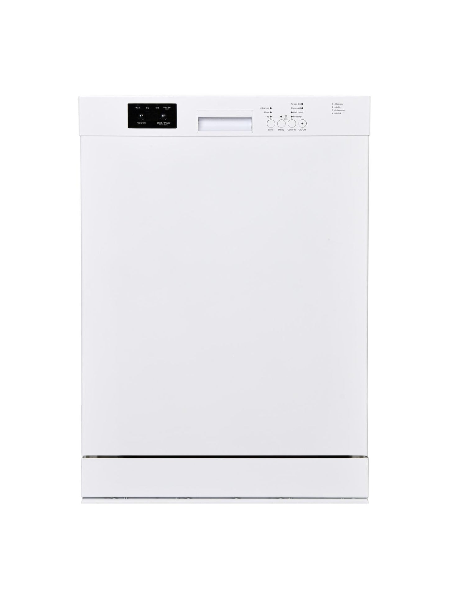 Danby DDW2400EW Danby 24" Wide Built-In Dishwasher In White