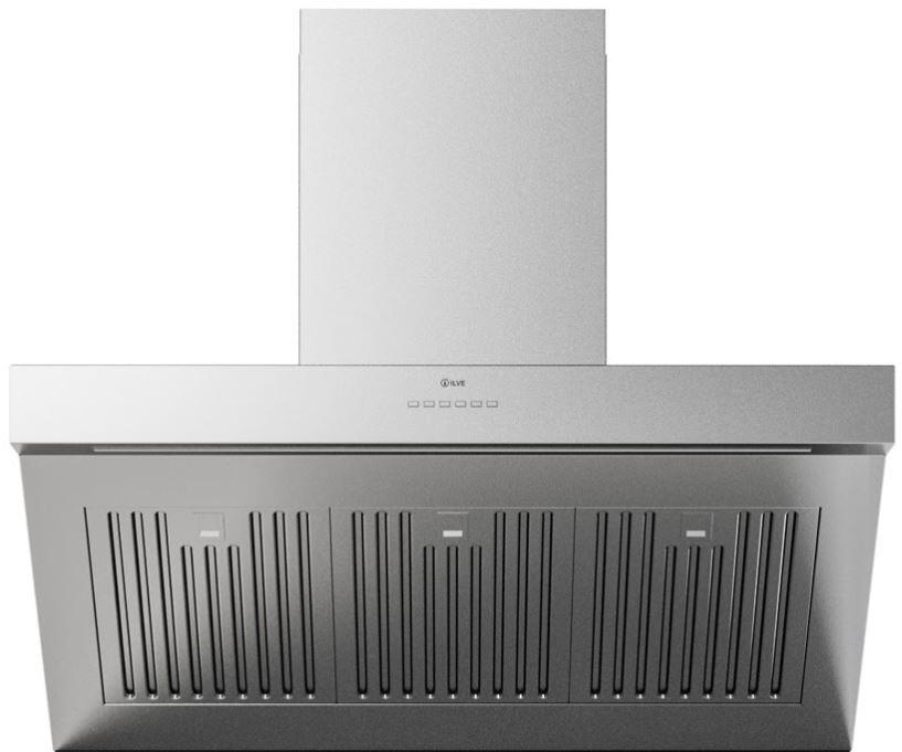 Ilve UAGQ36SS Professional Plus 36 Inch Stainless Steel Wall Mount Range Hood