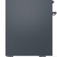 Ilve UPDI406NMPBGC Nostalgie Ii 40 Inch Electric Freestanding Range In Blue Grey With Chrome Trim