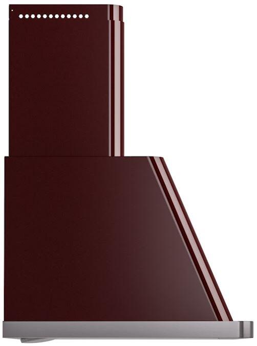 Ilve UAM76BU Majestic 30 Inch Burgundy Wall Mount Range Hood