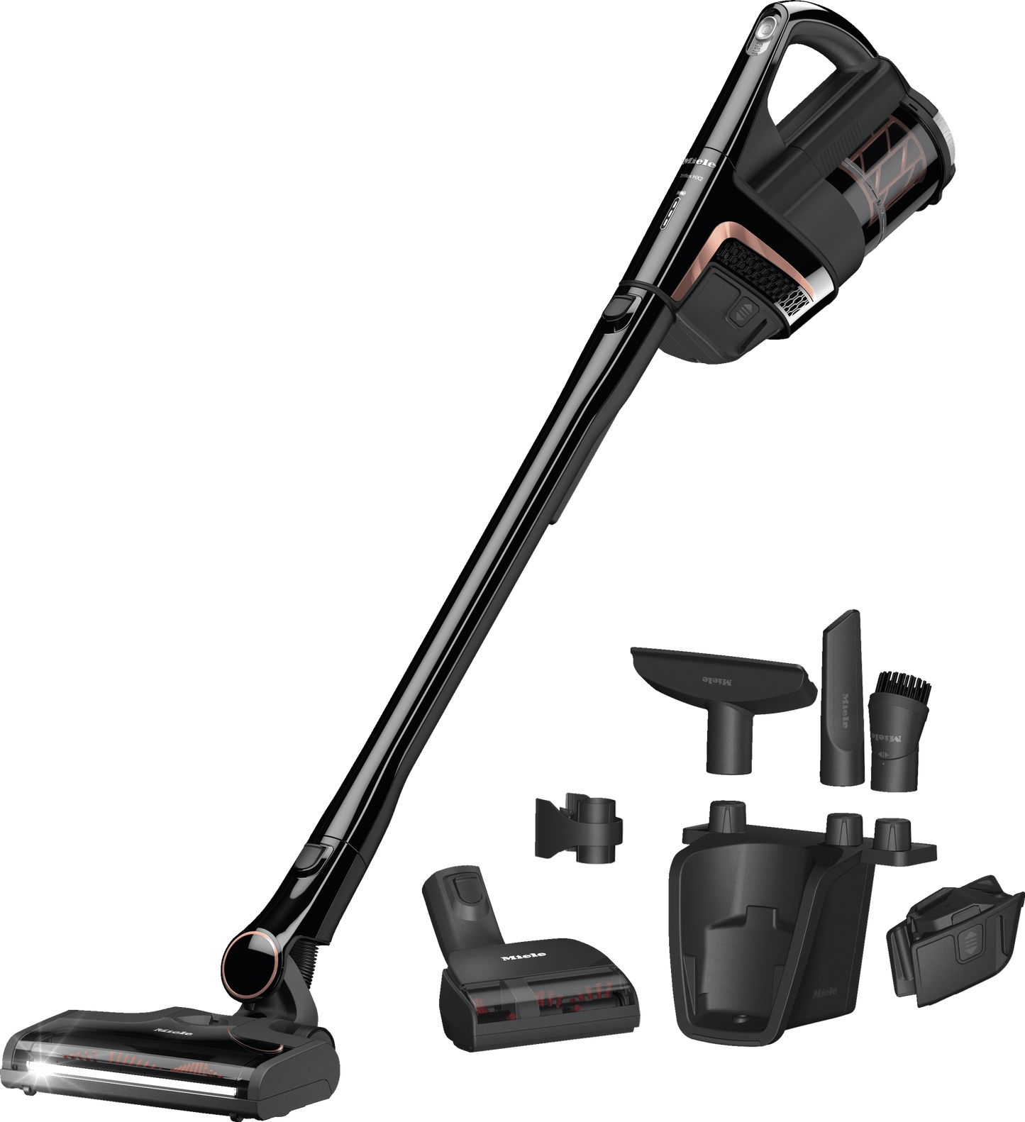 Miele TRIFLEX HX2 RUNNER OBSIDIAN BLACK Triflex Hx2 Runner - Cordless Stick Vacuum Cleaner Consistently High Suction Power Up To 60+60 Min Runtime Automatic Floor Detection