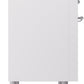 Ilve UP36FNMPWHCLP Nostalgie Ii 36 Inch Dual Fuel Liquid Propane Freestanding Range In White With Chrome Trim